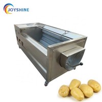 Commercial washing brush roller vegetable potato washing peeling for sale